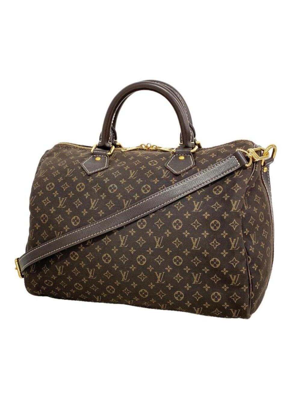 Louis Vuitton Handbag Monogram Idylle Speedy Bandouliere 30 Fusain 2-Way Bag